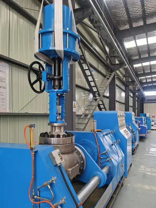 High Pressure Control Valve Pressure Testing