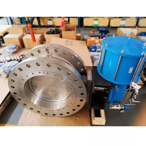 Triple Offset Butterfly Control Valve