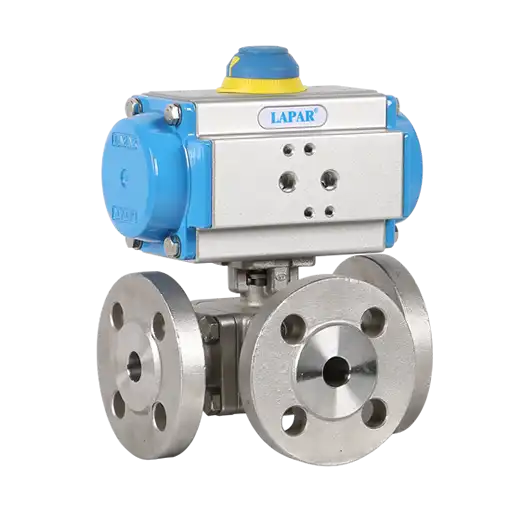 LPA13/14 Three Way Floating Soft Seat Ball Valve