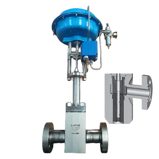 Multistep Cascade Trim Control Valve