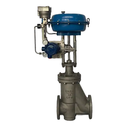 Fluorine lined bellows control valve, PFA lined bellows control valve